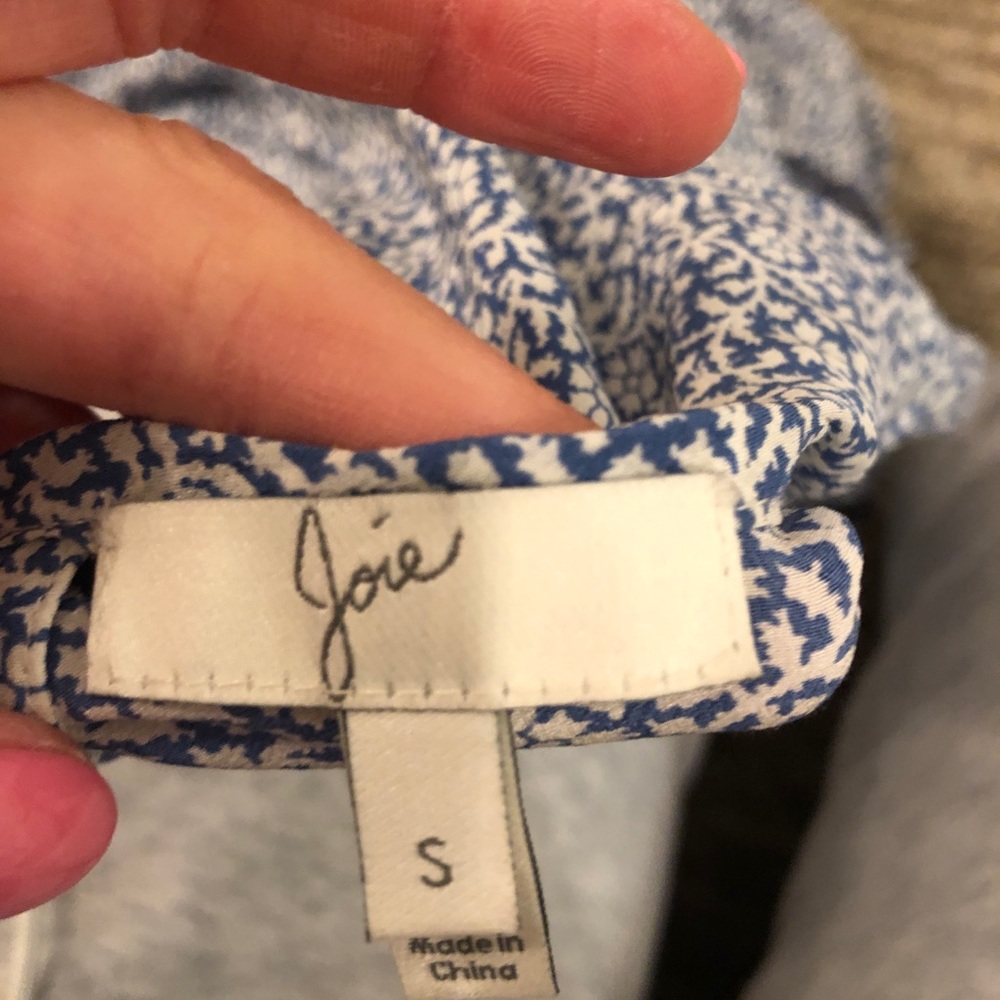 Joie Rancher Cap Sleeve Blouse